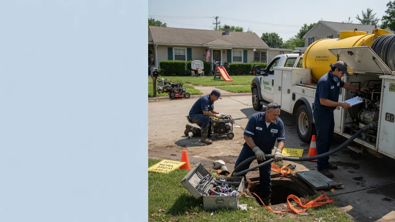 Septic Tank Pumping in Farmersville, TX near me
